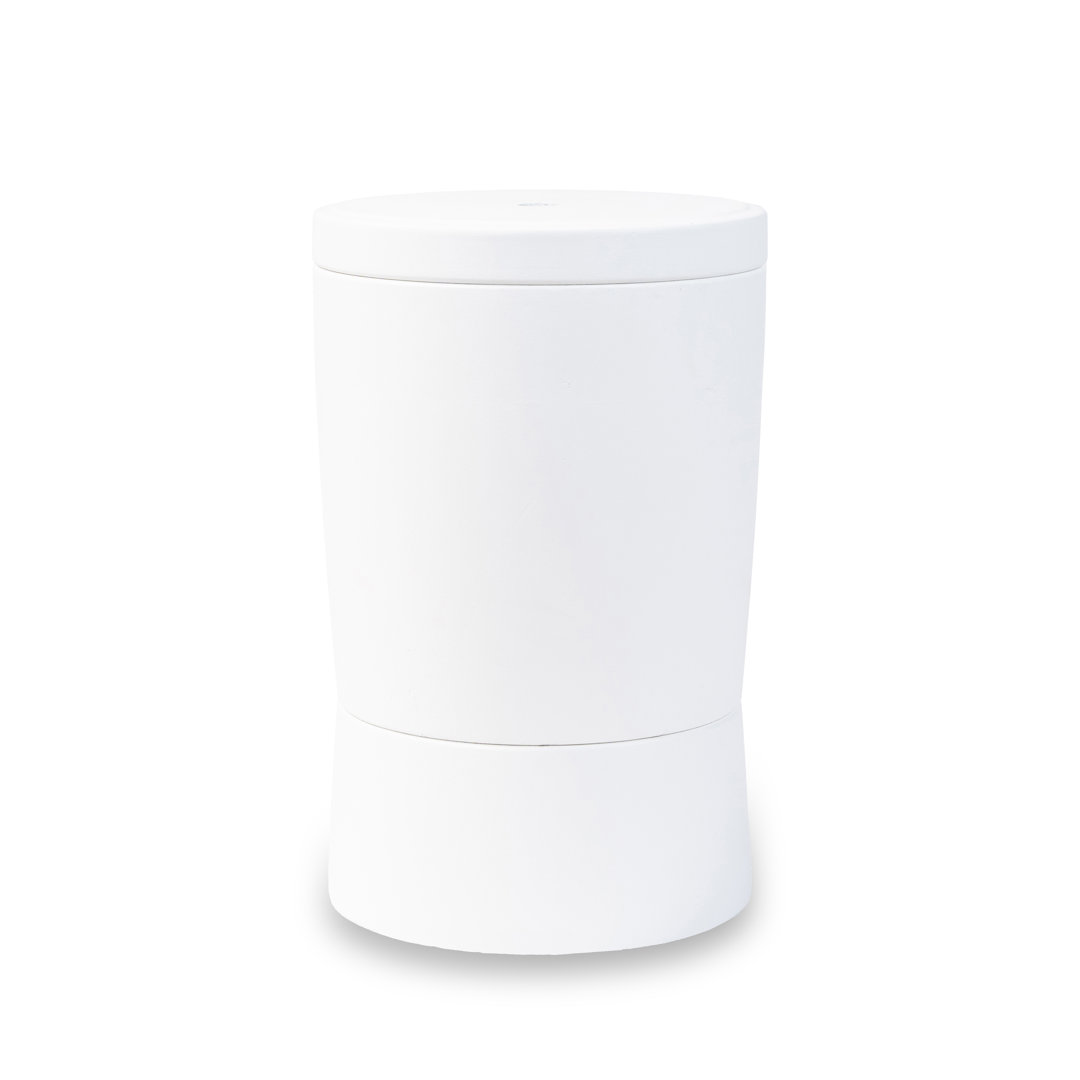 Step2 White Vero Plastic In-Pool Side Table and Umbrella Table Stand